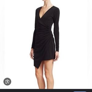 Elegant Black Long Sleeve Dress